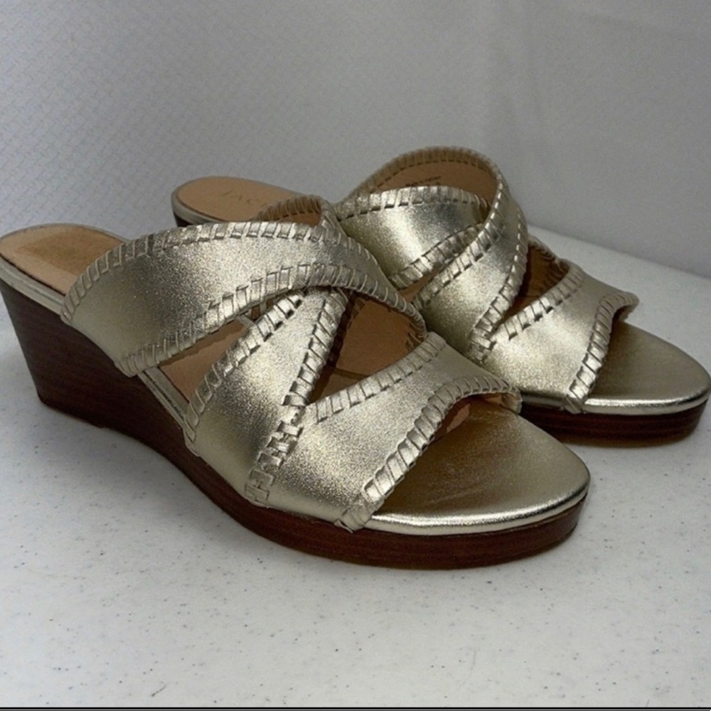 Jack Rodgers Jackie Slip-On Wedge Sandal